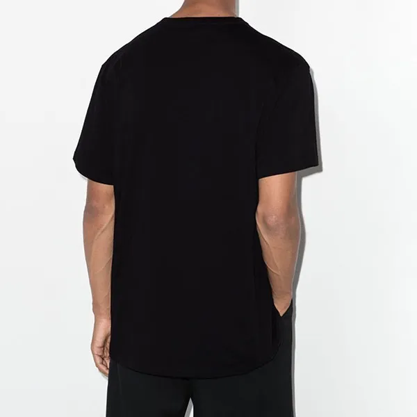 Áo Phông Nam Alexander McQueen With Logo T-Shirt Màu Đen Size S