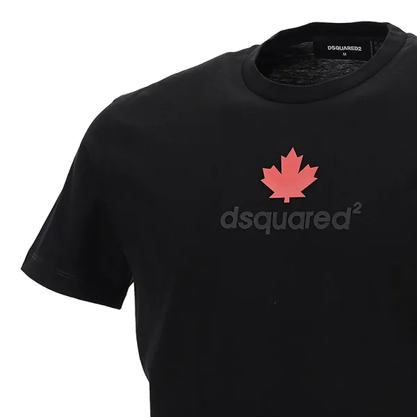 Áo Phông Nam Dsquared2 Cool Fit Tee Black T-Shirt Màu Đen Size S - Thời trang - Vua Hàng Hiệu
