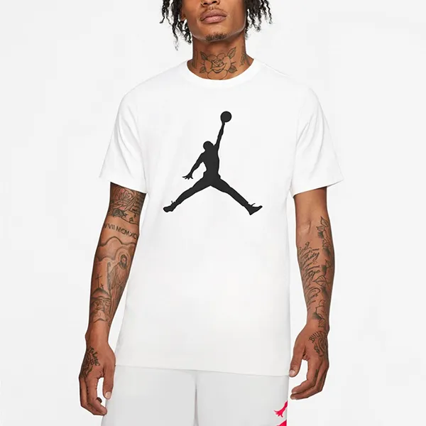 Áo Phông Nam Nike Jordan Jumpman CJ0922-100 Tshirt Màu Trắng Size L