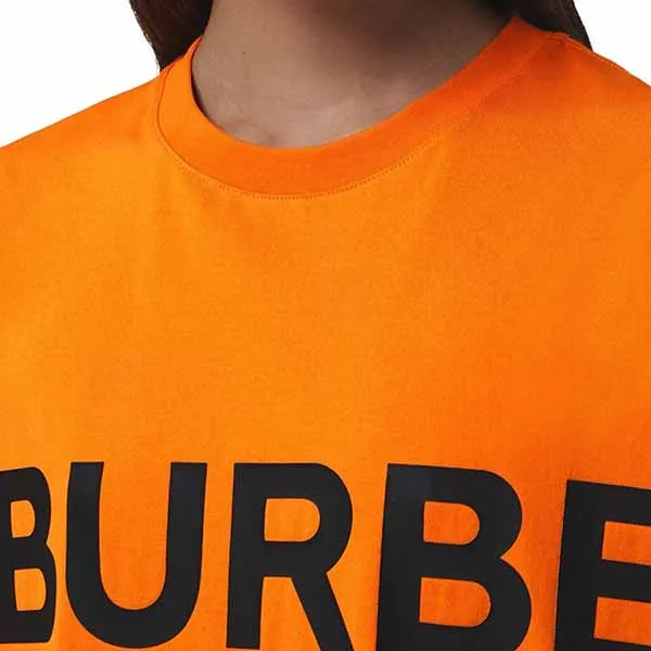 Áo Phông Nữ Burberry Horseferry Print Cotton Tshirt Màu Cam Size S - Thời trang - Vua Hàng Hiệu