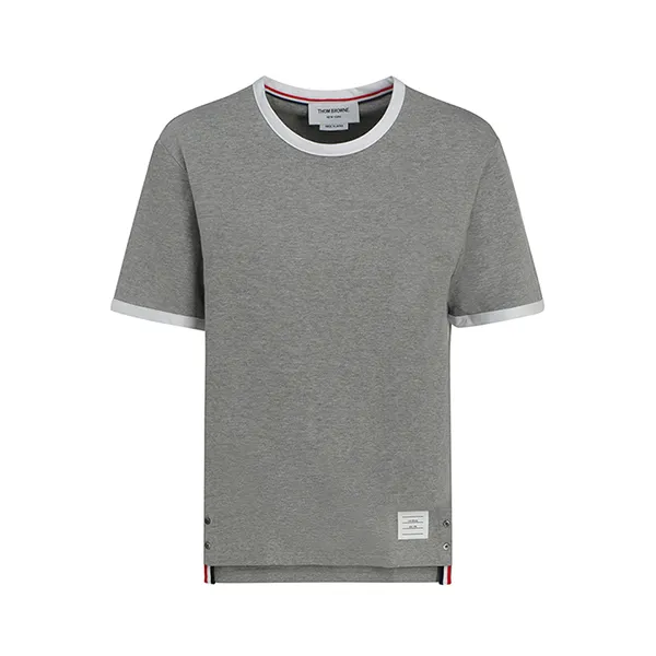 Áo Phông Nữ Thom Browne TShirt FJS075A00042 055 Màu Xám Size 38