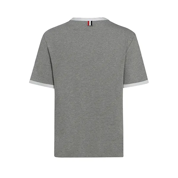 Áo Phông Nữ Thom Browne TShirt FJS075A00042 055 Màu Xám Size 38