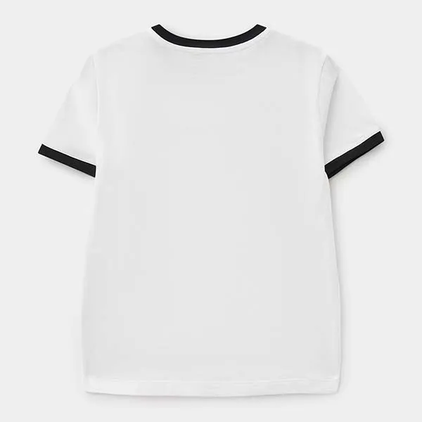 Áo Phông Trẻ Em Balmain T-Shirt BW8Q31 Z0082 Màu Trắng Size 12