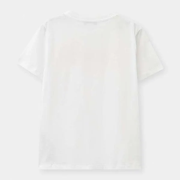 Áo Phông Trẻ Em Balmain T-Shirt BW8Q41 Z0082 Màu Trắng Size 12