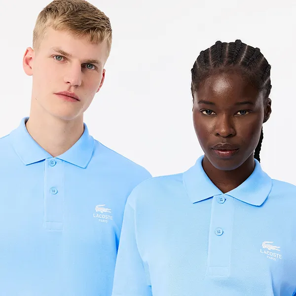 Áo Polo Lacoste L.12.12 Classic Fit Signature Print PH2723 51 HBP Màu Xanh Da Trời Size 2 - Thời trang - Vua Hàng Hiệu