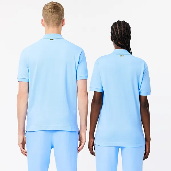 Áo Polo Lacoste L.12.12 Classic Fit Signature Print PH2723 51 HBP Màu Xanh Da Trời Size 2 - Thời trang - Vua Hàng Hiệu