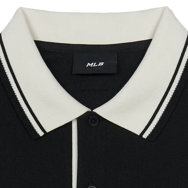 Áo Polo MLB Basic Block Comfortable Collar New York Yankees 3APQB0253-50BKS Màu Đen Size M - Thời trang - Vua Hàng Hiệu