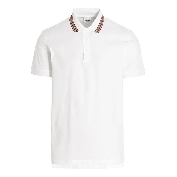 Áo Polo Nam Burberry Pierson 8056225 Màu Trắng Size XS - Thời trang - Vua Hàng Hiệu