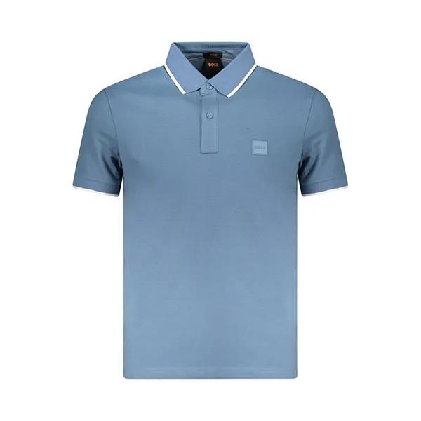 Áo Polo Nam Hugo Boss 50507699PASSERTIP_AZ459 Màu Xanh Blue Size S
