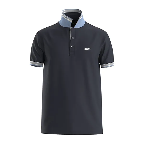 Áo Polo Nam Hugo Boss Cotton Polo Shirt 50469055 416 Màu Navy Size M