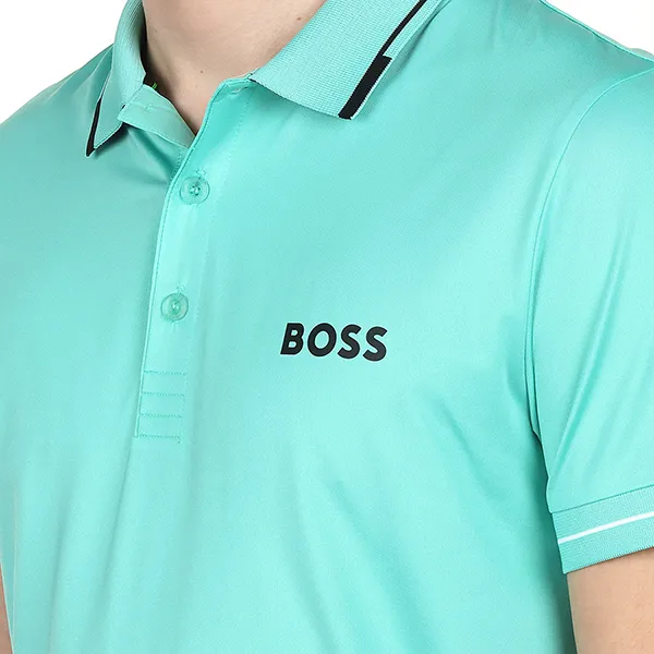 Áo Polo Nam Hugo Boss Paul Pro Polo Shirt 50506203 255 Màu Xanh Size M