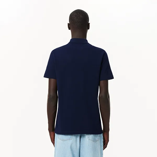 Áo Polo Nam Lacoste Men's Regular Fit L.12.12 Colorblock PH2847 51 IE3 Màu Navy/Đỏ Size 3