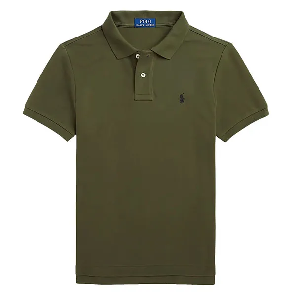 Áo Polo Trẻ Em Ralph Lauren Kids Polo Green 323708857188 Màu Xanh Rêu Size L - Thời trang - Vua Hàng Hiệu