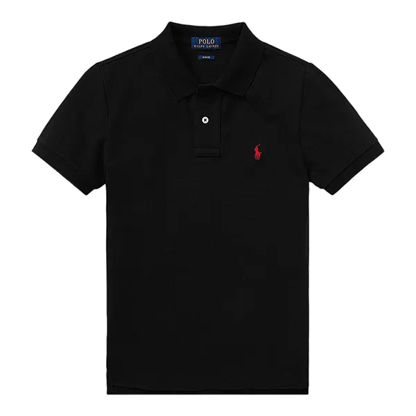 Áo Polo Trẻ Em Ralph Lauren Kids Cotton Polo 323547926001 Màu Đen Size L - Thời trang - Vua Hàng Hiệu