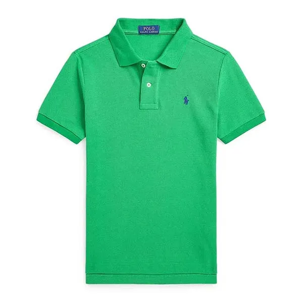 Áo Polo Trẻ Em Ralph Lauren Children's Cotton 323708857182 Màu Xanh Green Size XL - Thời trang - Vua Hàng Hiệu