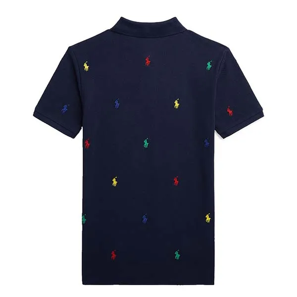 Áo Polo Trẻ Em Ralph Lauren Shirt Kids 323882605005 Màu Xanh Navy Size XL - Thời trang - Vua Hàng Hiệu
