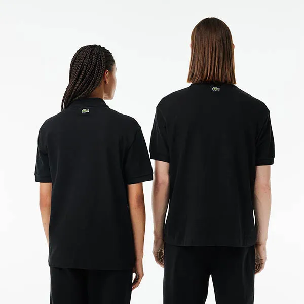 Áo Polo Unisex Lacoste Loose Fit L.12.12 Piqué Polo PH3922 51 031 Màu Đen Size XS