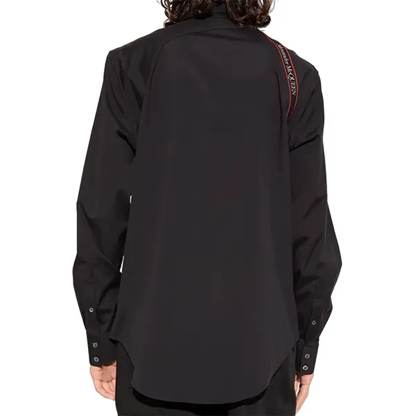 Áo Sơ Mi Nam Alexander Mcqueen With Strap Detail 615271 QRN44 1000 Black Màu Đen Size 14+ - Thời trang - Vua Hàng Hiệu