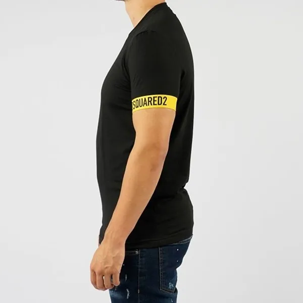 Áo Thun Nam Dsquared2 DSQ2 3630 Black TShirt Màu Đen Size S