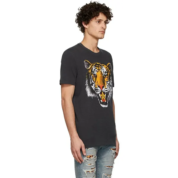 Áo Thun Nam Dsquared2 Grey Tiger Cool Tshirt Màu Xám Size M - Thời trang - Vua Hàng Hiệu