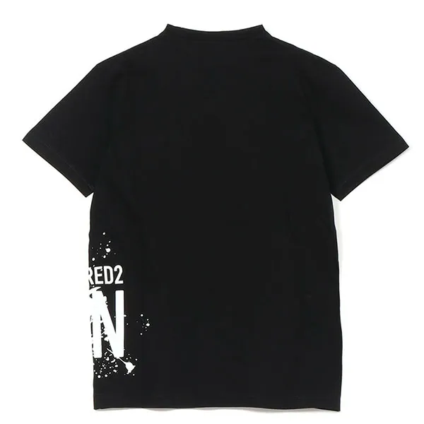 Áo Thun Nam Dsquared2 Icon Splash Cool Fit Tshirt S79GC0086S23009-900 Màu Đen Size XS - Thời trang - Vua Hàng Hiệu