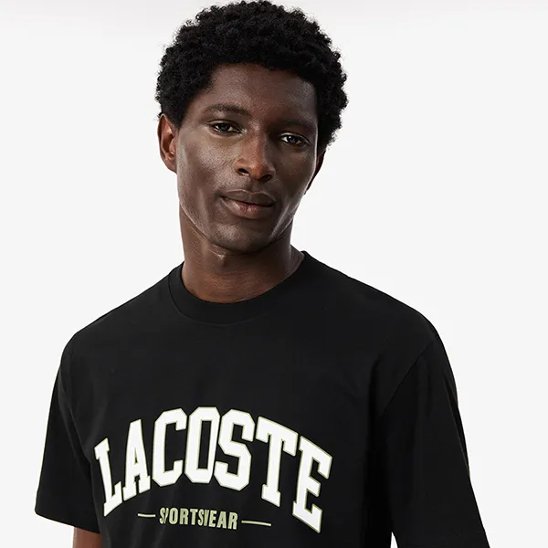 Áo Thun Nam Lacoste TH6565 51 031 Tshirt Màu Đen Size 3 - Thời trang - Vua Hàng Hiệu