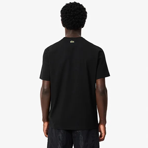 Áo Thun Nam Lacoste TH6565 51 031 Tshirt Màu Đen Size 3 - Thời trang - Vua Hàng Hiệu