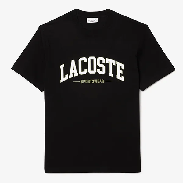 Áo Thun Nam Lacoste TH6565 51 031 Tshirt Màu Đen Size 3 - Thời trang - Vua Hàng Hiệu