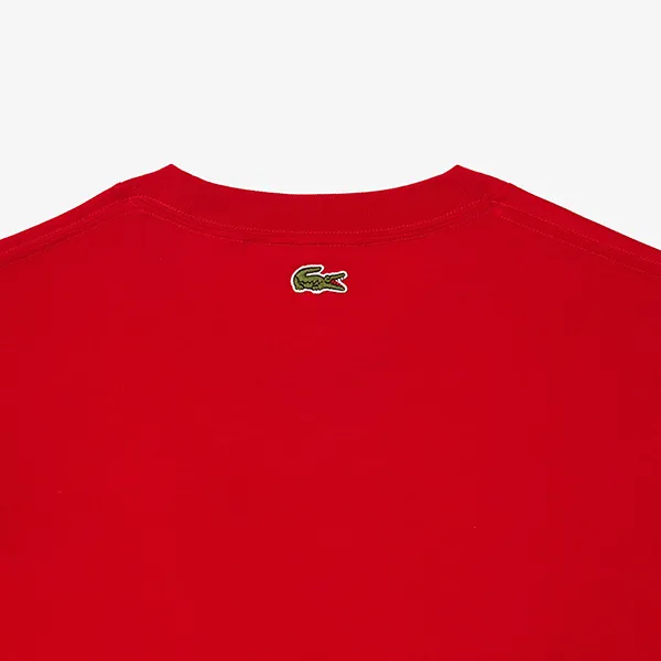 Áo Thun Nam Lacoste TH6565 51 240 Tshirt Màu Đỏ Size 4