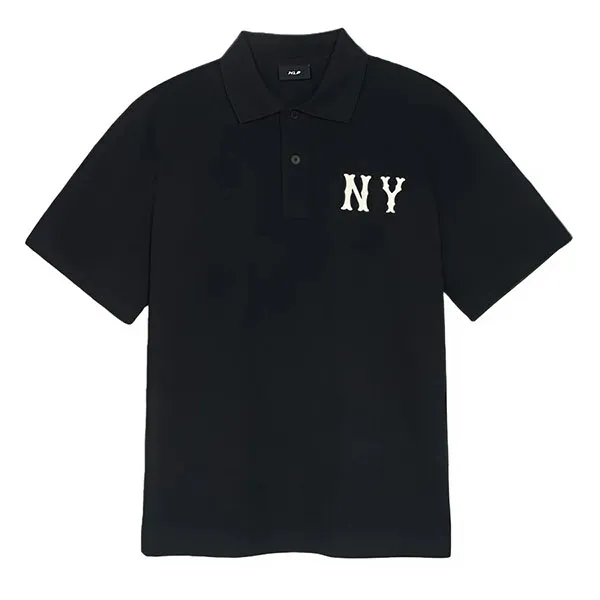 Áo Polo Nam MLB Basic Coopers Logo Overfit Collar T-Shirt New York Yankees 3APQB0353-50BKS Màu Đen Size XS - Thời trang - Vua Hàng Hiệu