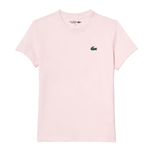 Áo Thun Nữ Lacoste Women's Ultra Dry Technical Cotton T-Shirt TF9246 51 T03 Màu Hồng Size 36