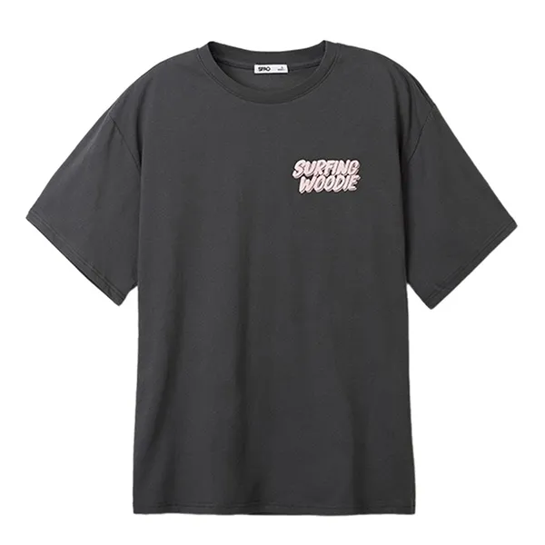Áo Thun Spao Tshirt SPRPF24C54 Màu Ghi