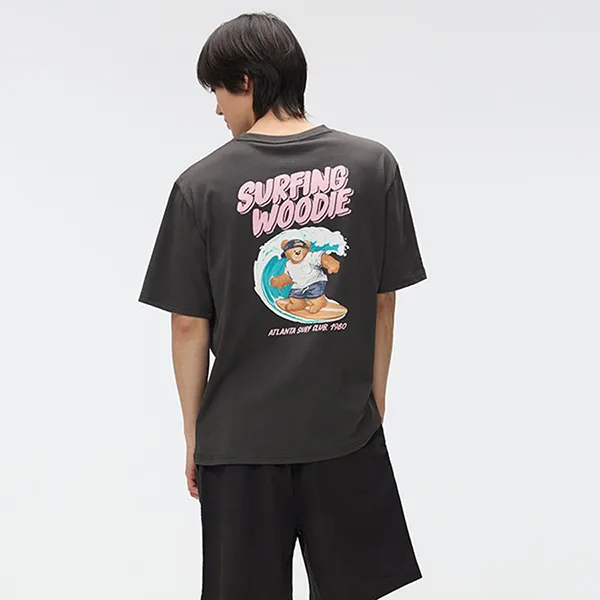 Áo Thun Spao Tshirt SPRPF24C54 Màu Ghi