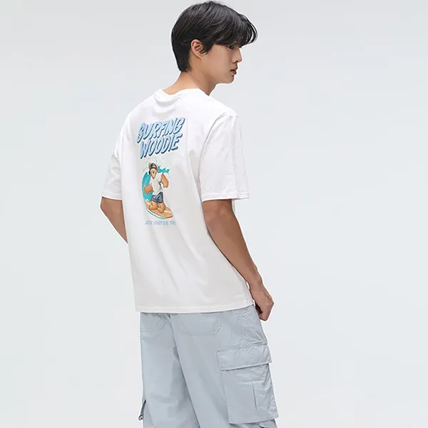 Áo Thun Spao Tshirt SPRPF24C54 Màu Trắng