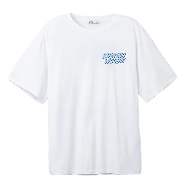 Áo Thun Spao Tshirt SPRPF24C54 Màu Trắng