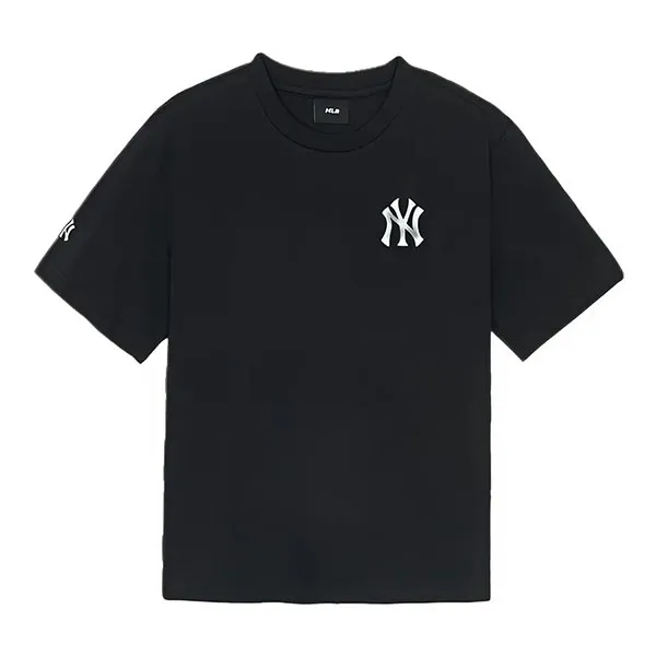 Áo Thun Trẻ Em MLB Basic Street Graffiti T-Shirt New York Yankees 7ATSB1153-50BKS Màu Đen Size S