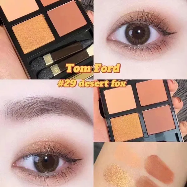 Bảng Phấn Mắt Tom Ford Eye Shadow Palette Brand New Tone 29 Desert Fox 9g - Trang điểm - Vua Hàng Hiệu