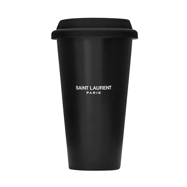 Bình Nước Yves Saint Laurent YSL Coffee Mug In Ceramic Màu Đen - Cốc - Vua Hàng Hiệu