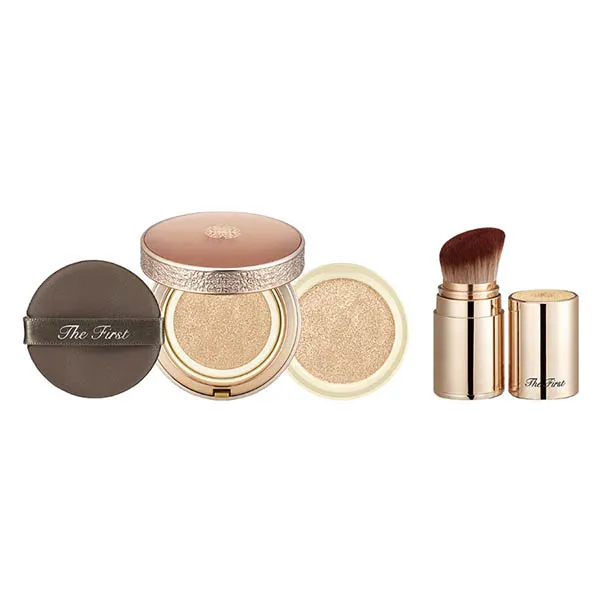 Bộ Phấn Nước Ohui The First Geniture Ampoule Cover Cushion (Kèm 1 Lõi Refill + Cọ Trang Điểm) Tone No2 - Trang điểm - Vua Hàng Hiệu