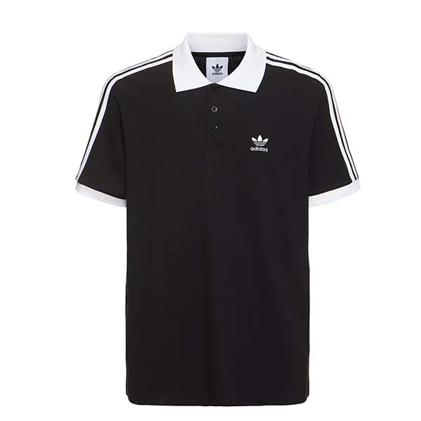 Bộ Quần Áo Cộc Tay Nam Adidas Originals Black 3-Stripes Màu Đen Size S (Form Âu) - Thời trang - Vua Hàng Hiệu