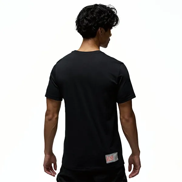 Bộ Quần Áo Cộc Tay Nam Nike Jordan Flight Essentials FN5967-010/FN5842-010 Màu Đen Size S