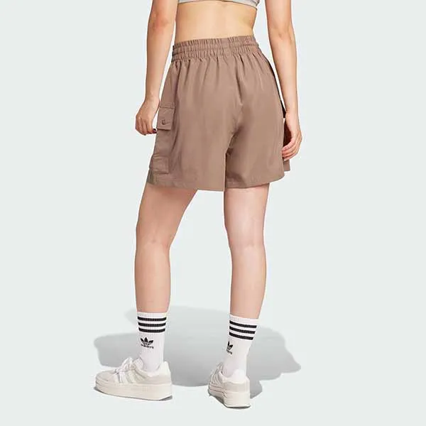Bộ Quần Áo Cộc Tay Nữ Adidas Essentials JC8972 JD0790 Màu Nâu Size XS (Form Âu)
