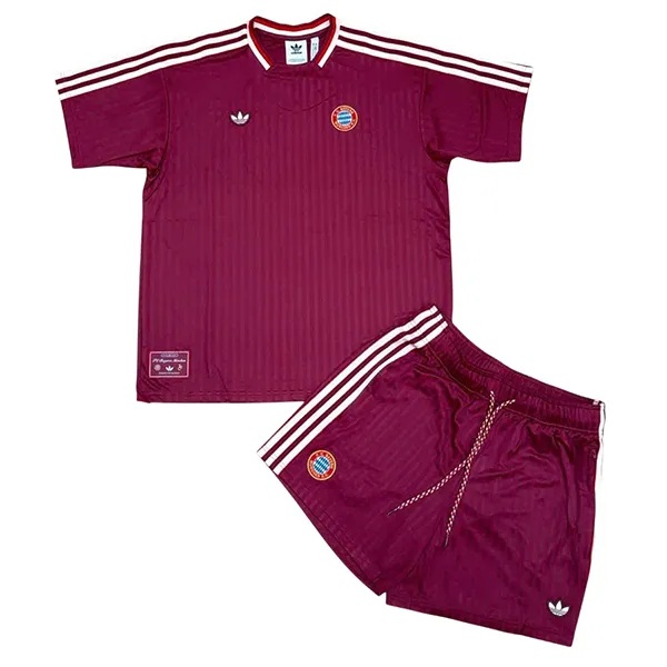 Bộ Thể Thao Adidas Icon Printed Màu Đỏ Size XS (Form Âu)