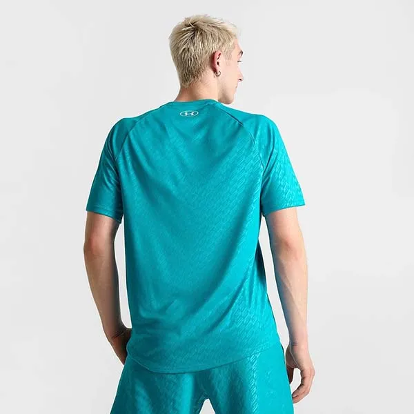 Bộ Thể Thao Nam Under Armour Tech Emboss Training Màu Xanh Size M (Form Âu)