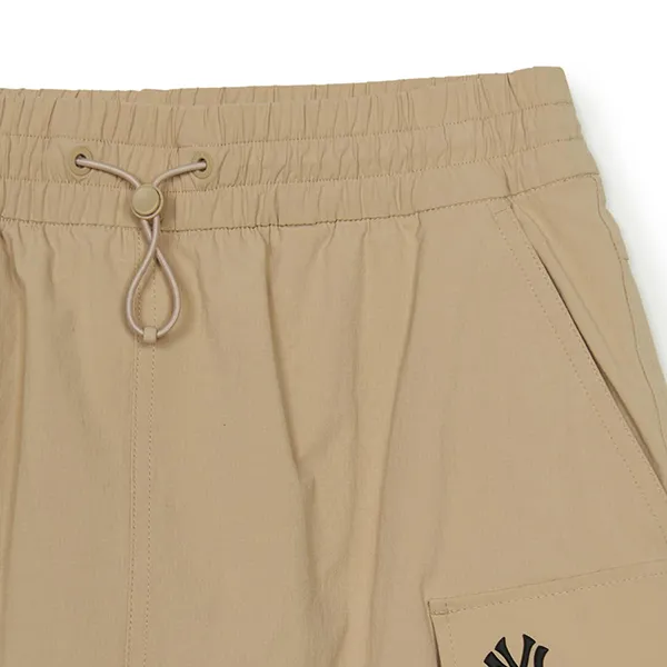 Chân Váy MLB Basic Gorpcore Ripstop Cargo Mini Skirt New York Yankees 3FSKB0153-50SAS Màu Vàng Cát Size S