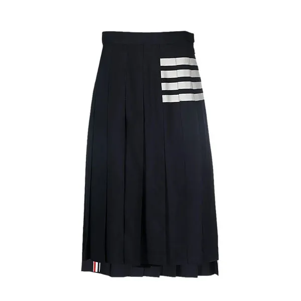 Chân Váy Nữ Thom Browne FGC400V06146 415 Màu Xanh Navy Size 42