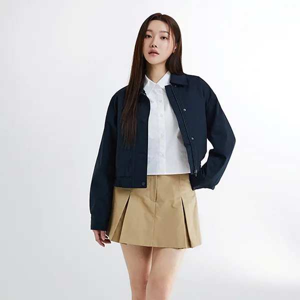 Chân Váy Xếp Ly Nữ Spao SPWHE23G11 Màu Be Size S