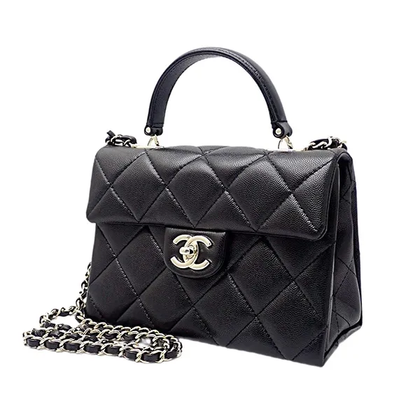 Túi Đeo Chéo Nữ Chanel Trendy Caviar Bag Balck Màu Đen - Túi xách - Vua Hàng Hiệu