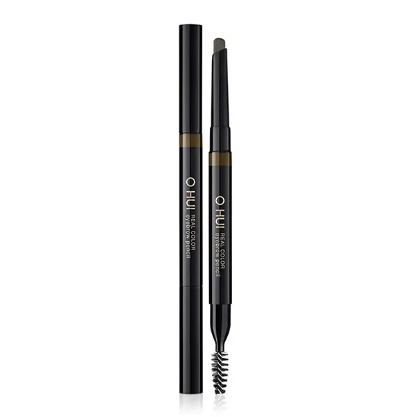 Chì Kẻ Mày Ohui Real Color Eyebrow Pencil 02 Màu Nâu Hạt Dẻ C_Mi - Trang điểm - Vua Hàng Hiệu