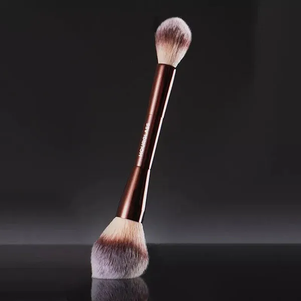 Cọ Trang Điểm Hourglass Double Ended Veil Powder Brush Màu Nâu - Trang điểm - Vua Hàng Hiệu